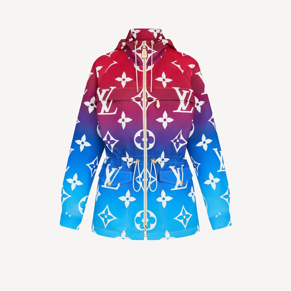 Louis Vuitton SUNSET MONOGRAM LIGHTWEIGHT HOODED PARKA